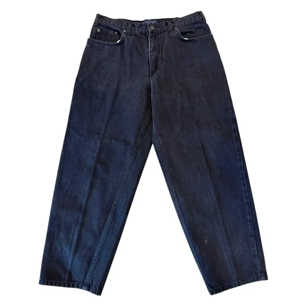 Back Road Blues Black Denim Men’s 34/30 Regular Fit Tapered